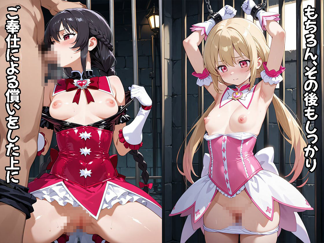 魔法少女は負けたら裁かれる（CG500枚） サンプル画像5