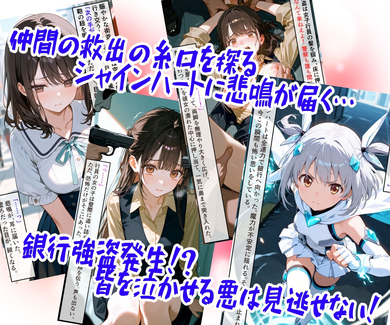 魔法少女シャインハート2 -守るべき人々から犯●れる少女- サンプル画像3