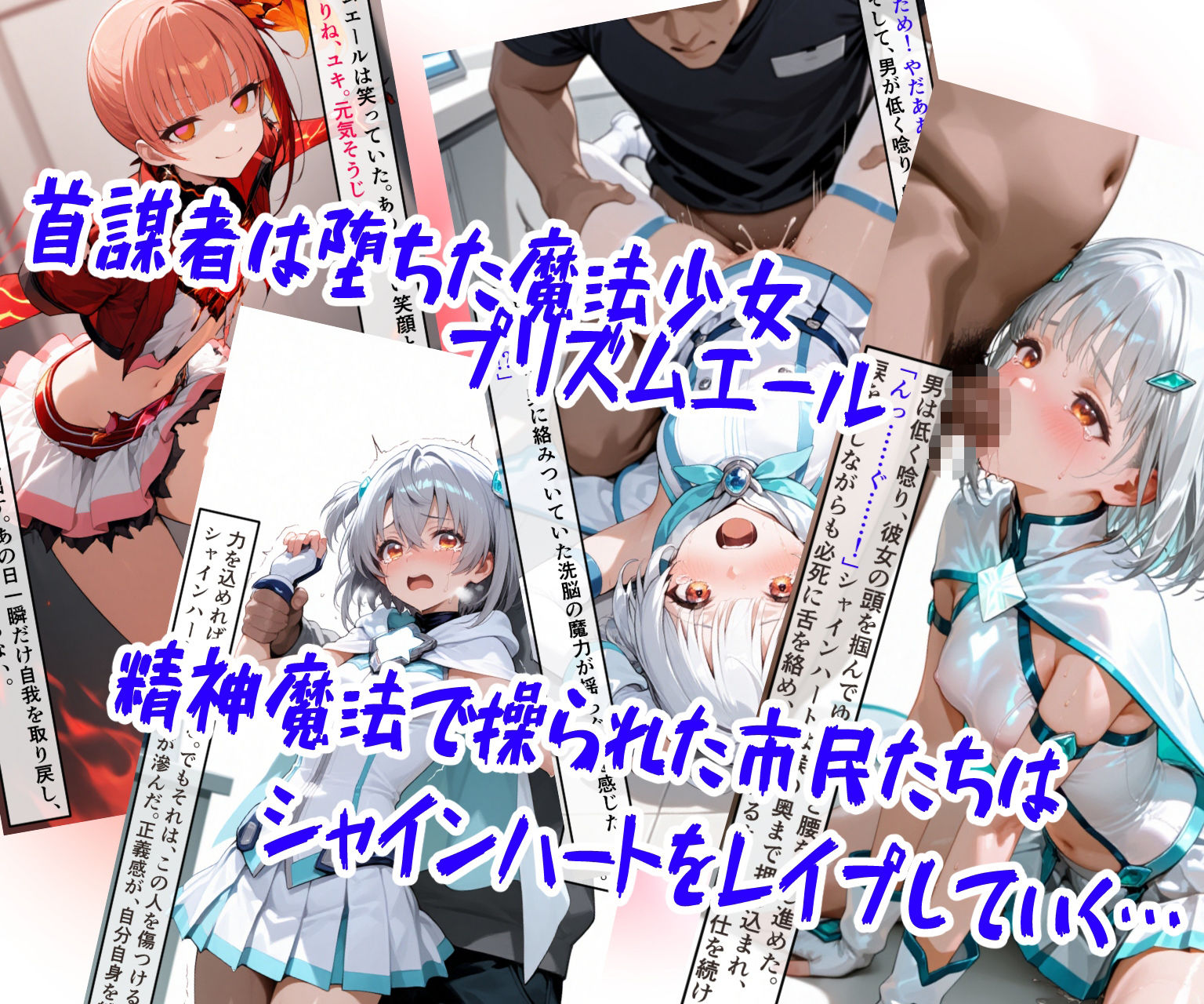 魔法少女シャインハート2 -守るべき人々から犯●れる少女- サンプル画像4