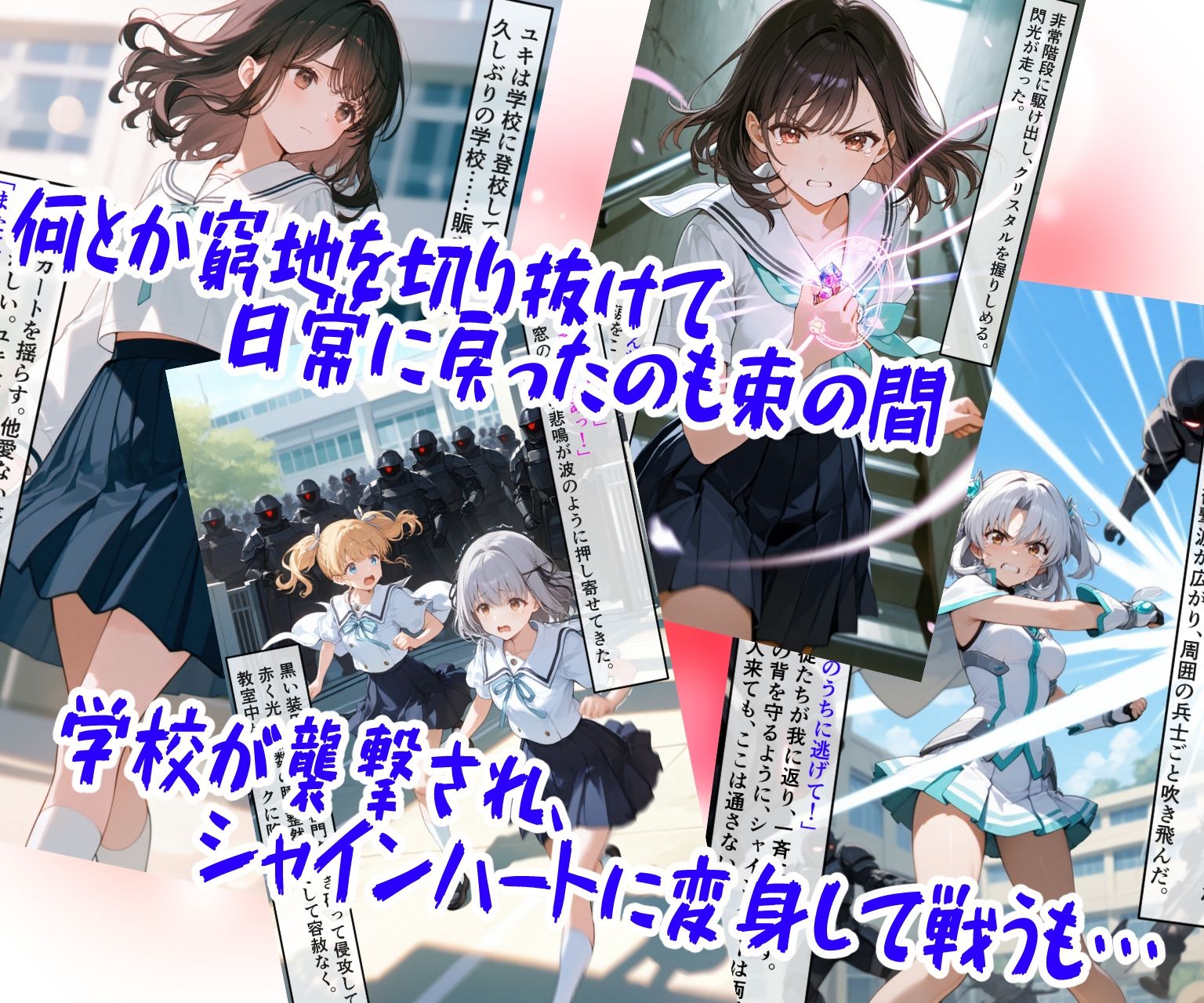 魔法少女シャインハート2 -守るべき人々から犯●れる少女- サンプル画像6