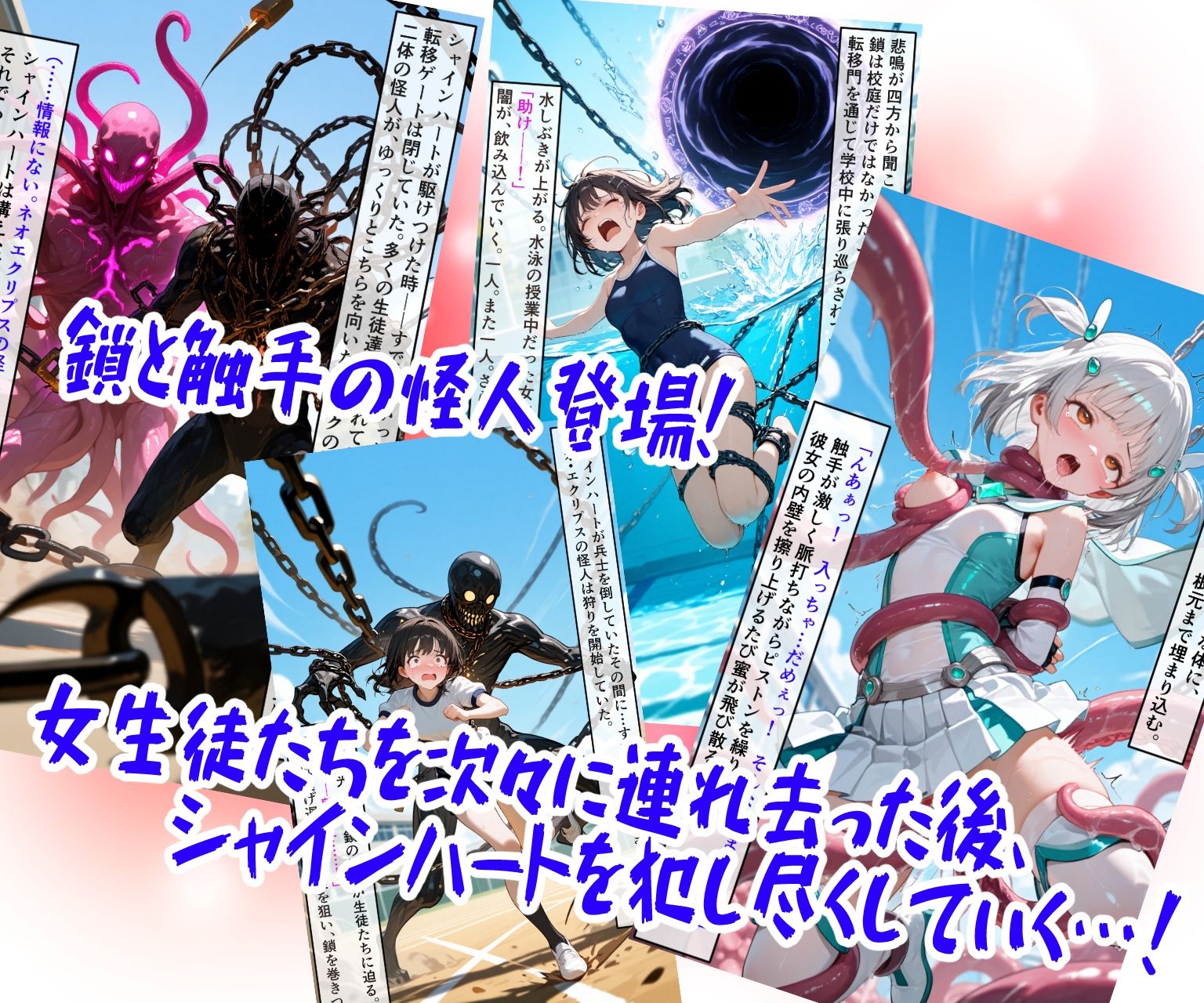 魔法少女シャインハート2 -守るべき人々から犯●れる少女- サンプル画像7