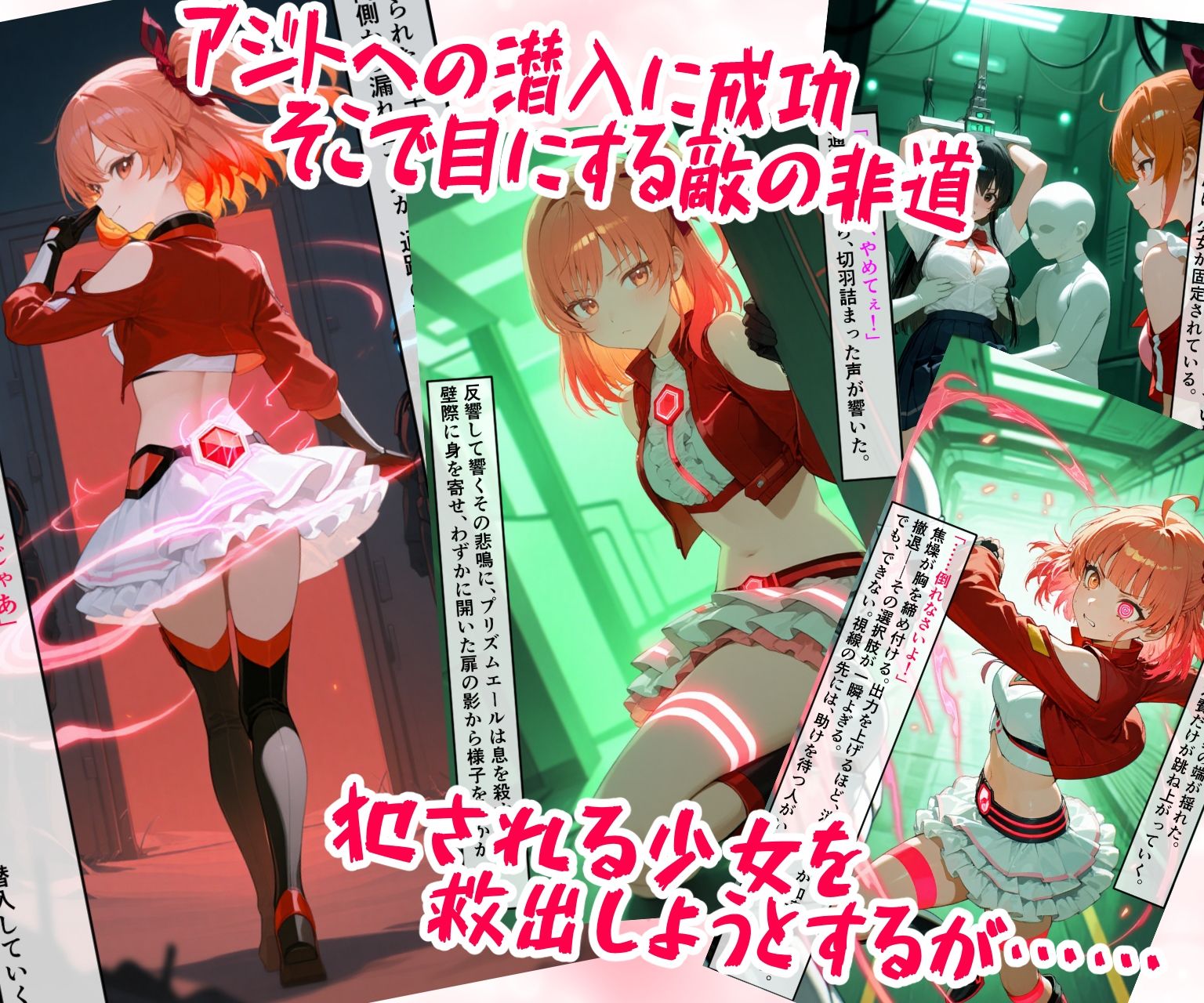 魔法少女プリズムエール 完全敗北！？ -魔法少女奪還作戦- サンプル画像4