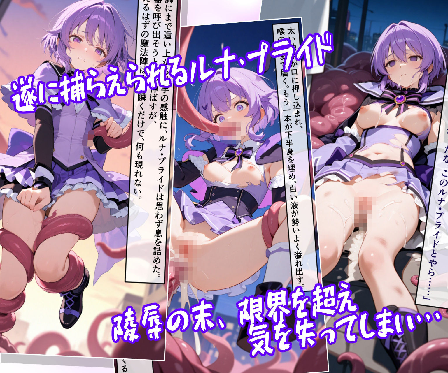 魔法少女ルナ・プライド 完全敗北！？ -魔法少女管理機構’アルカナ’の洗礼- サンプル画像4