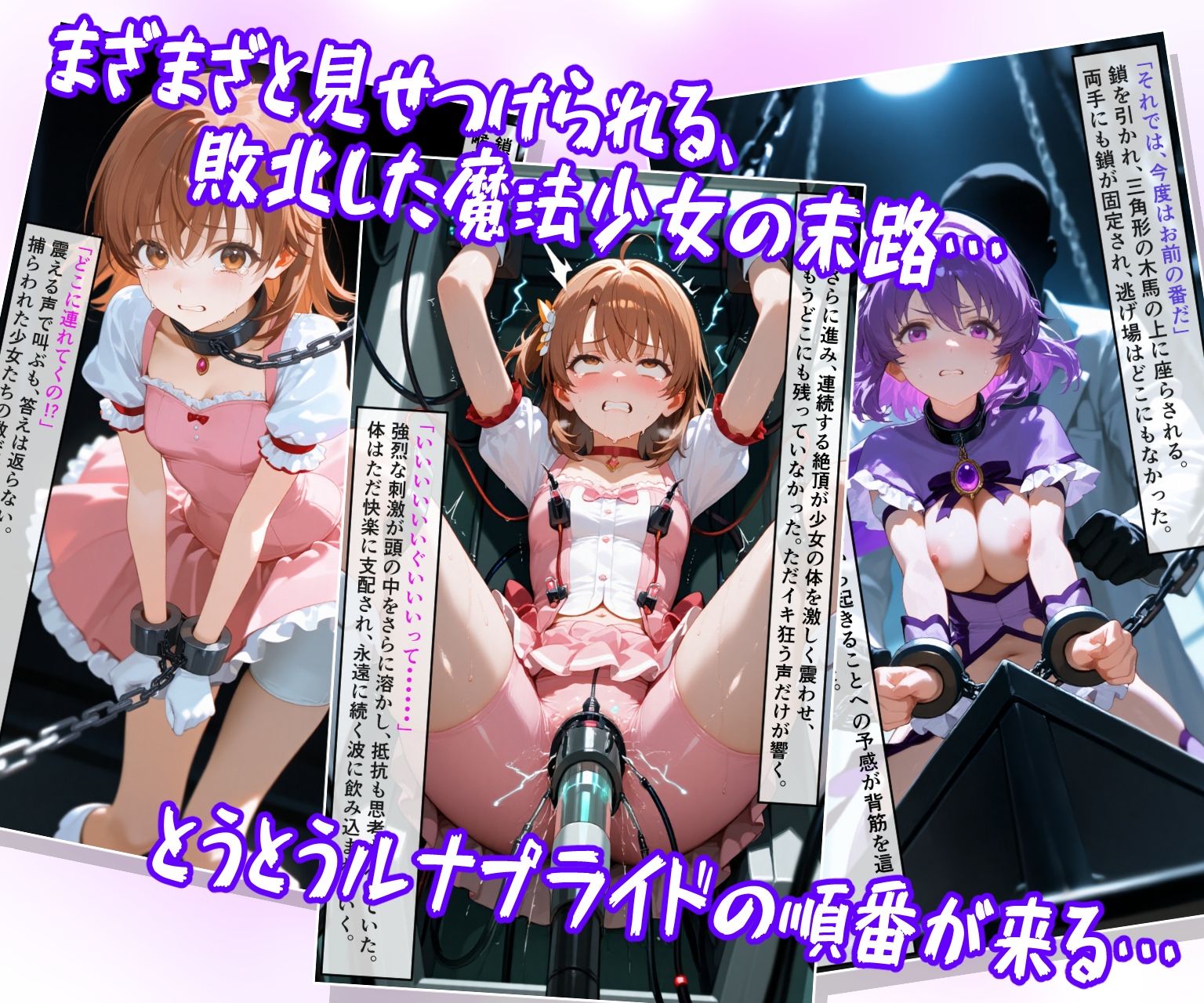 魔法少女ルナ・プライド 完全敗北！？ -魔法少女管理機構’アルカナ’の洗礼- サンプル画像6