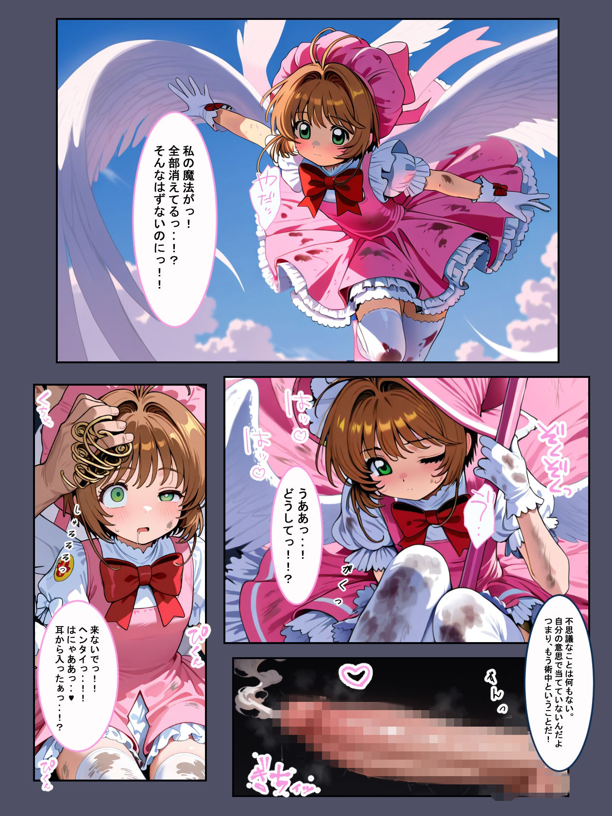 魔法少女完全敗北〜さくら散る〜 サンプル画像4