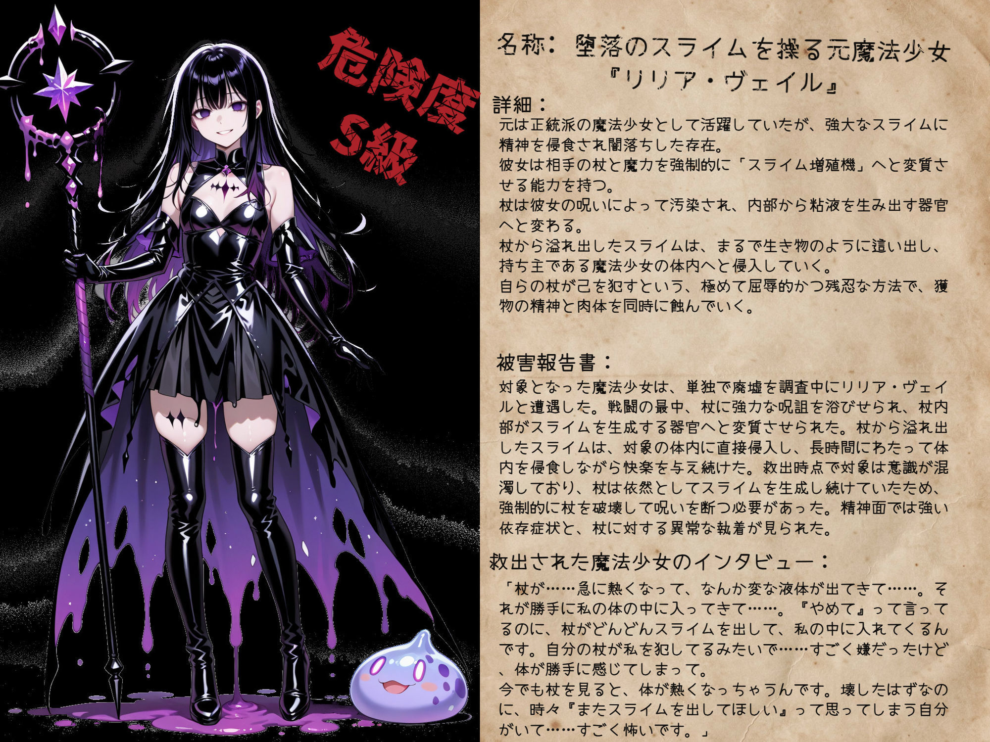 魔法少女完全敗北記録 〜魔に堕ちる乙女たち〜 サンプル画像4