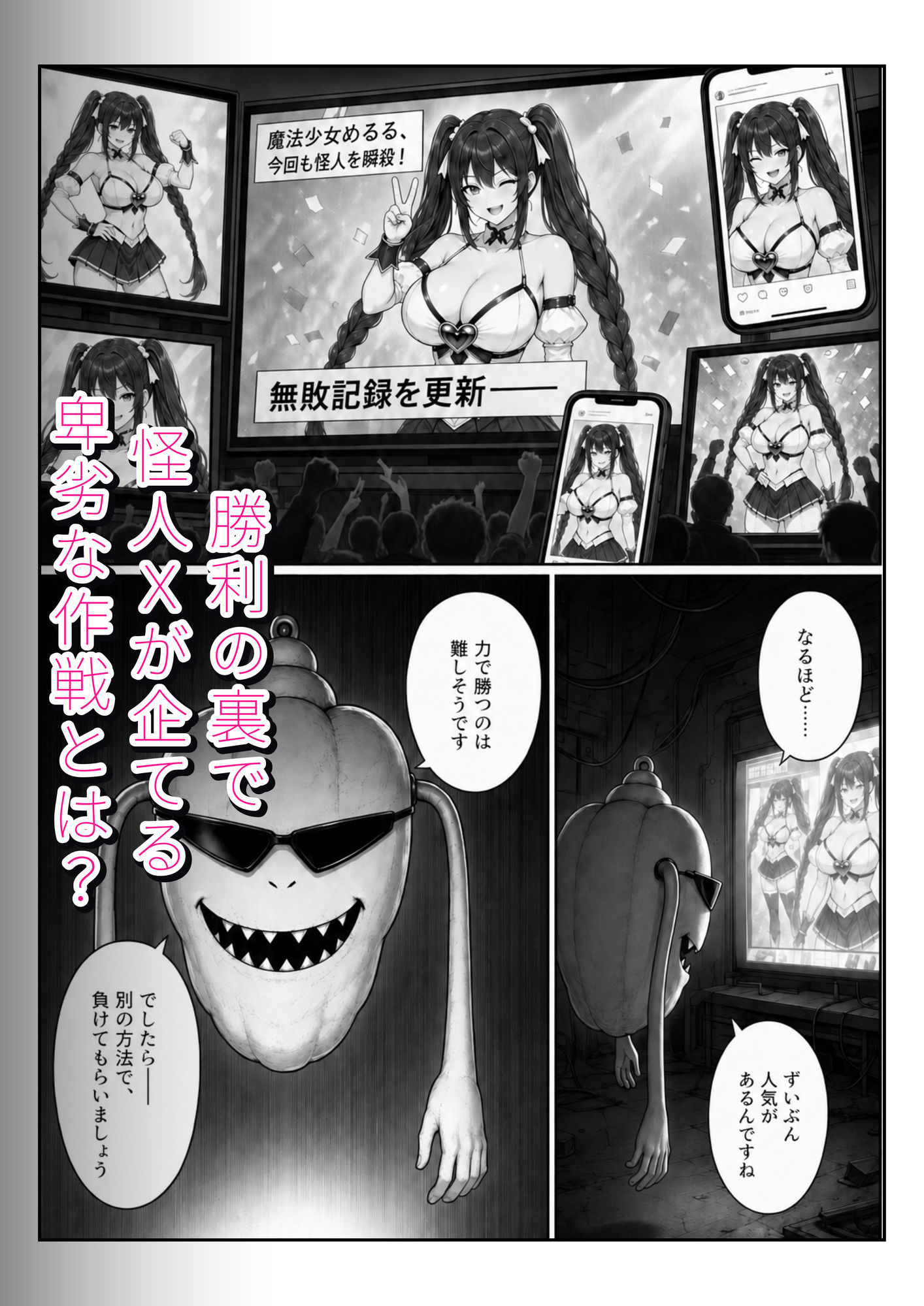 魔法少女完全敗北！ サンプル画像4