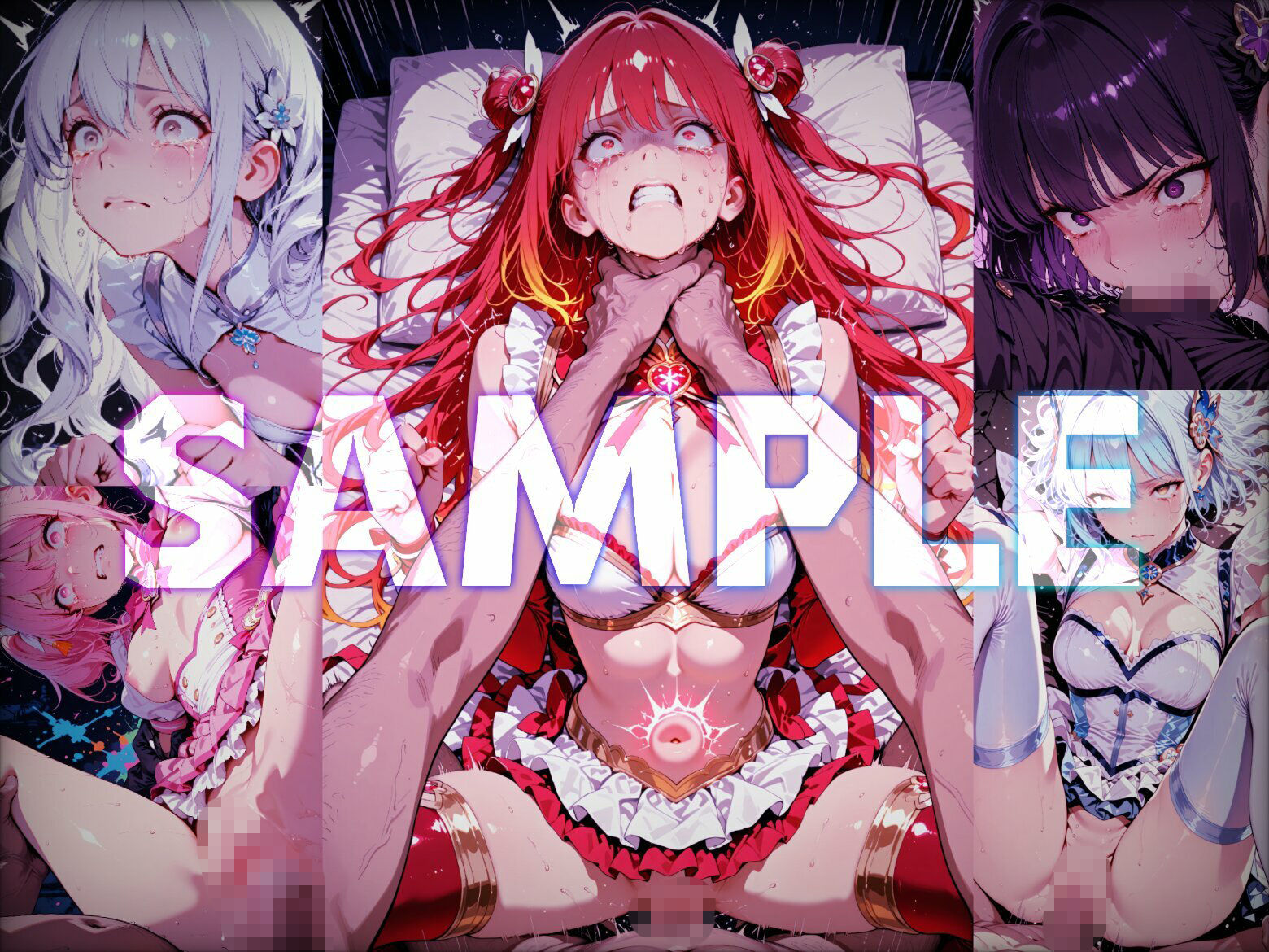 魔法少女部隊、全滅。 サンプル画像1