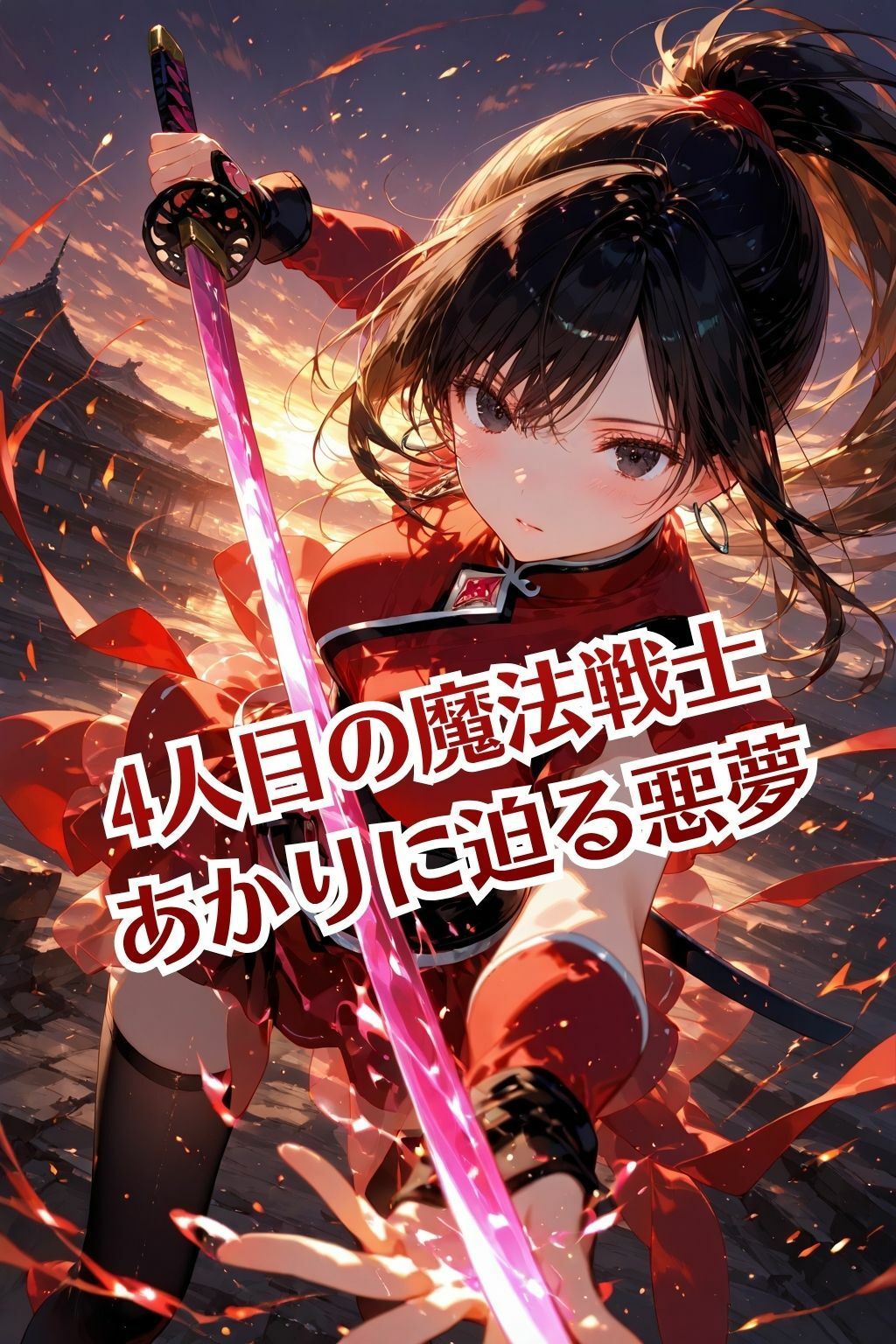 魔法戦士あかり vol.2 鬼の子を孕む少女【後編】 サンプル画像1