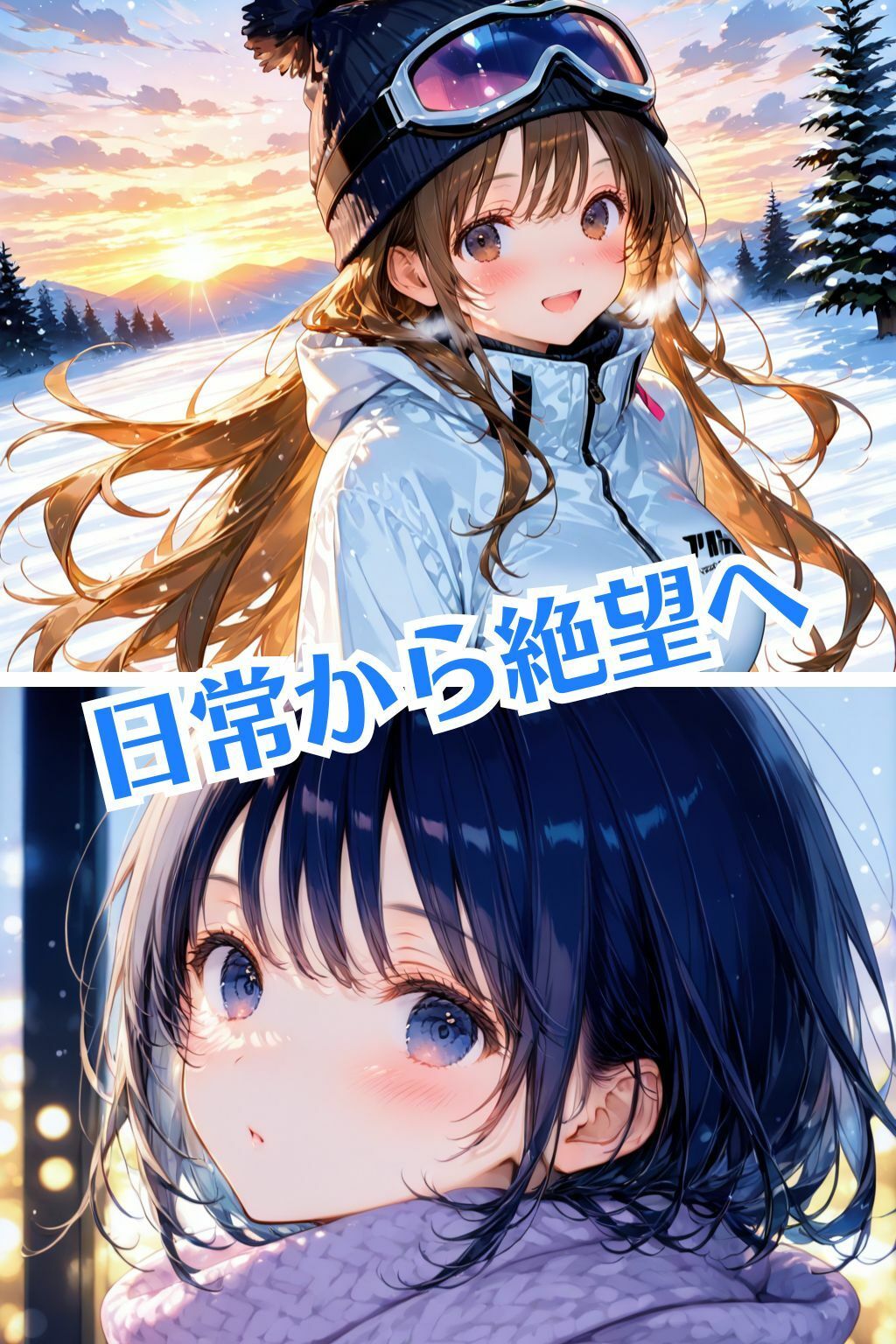 魔法戦士えりな＆せりか vol.2 雪と泥に沈む少女 編 サンプル画像1
