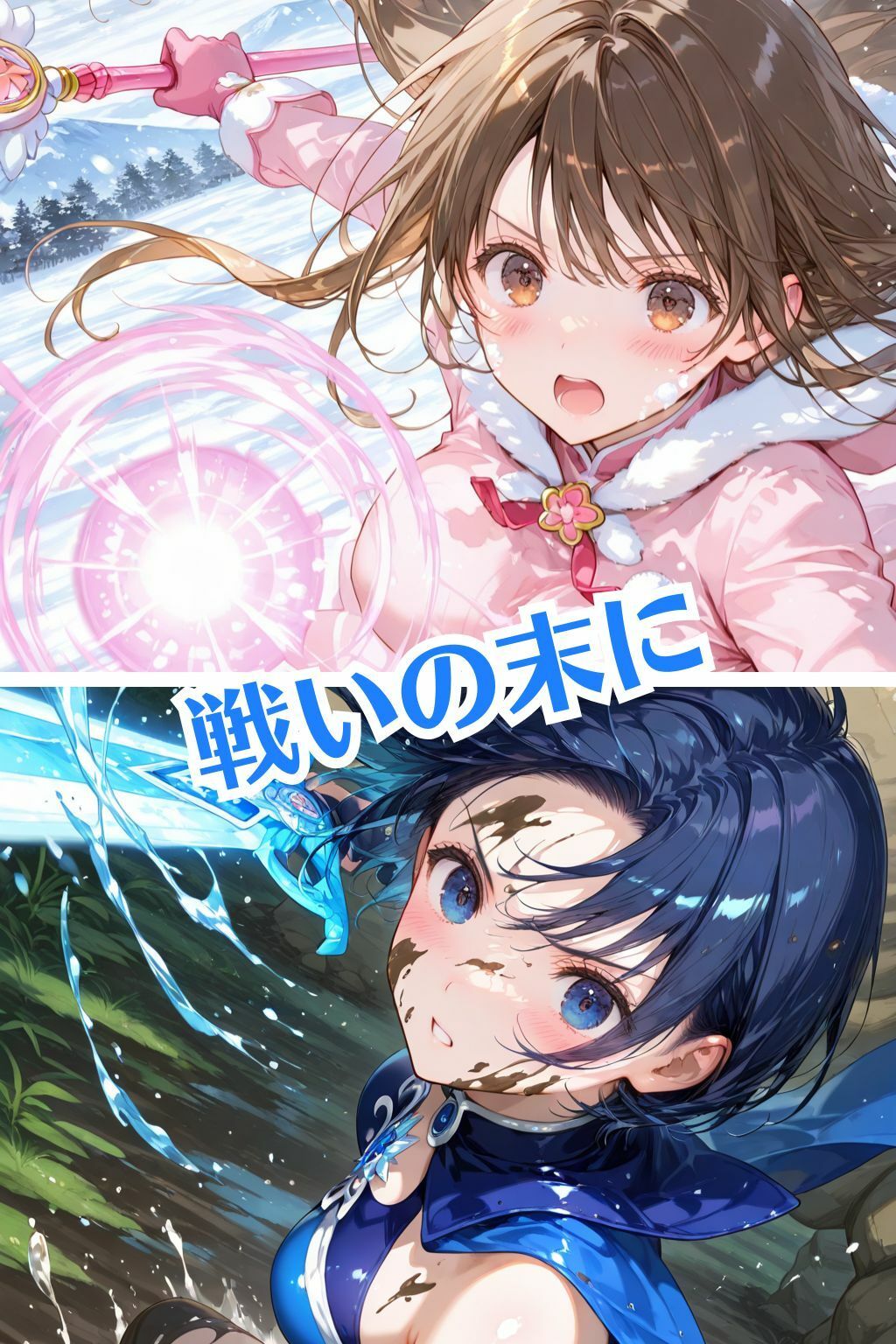 魔法戦士えりな＆せりか vol.2 雪と泥に沈む少女 編 サンプル画像2