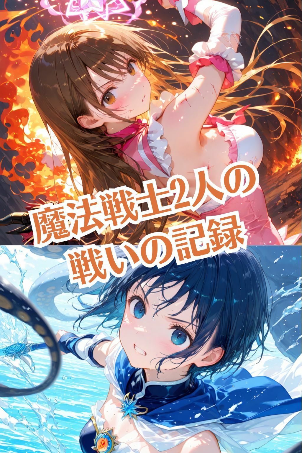 魔法戦士えりな＆せりか vol.3 迫りくる海と陸の絶望 編 サンプル画像1