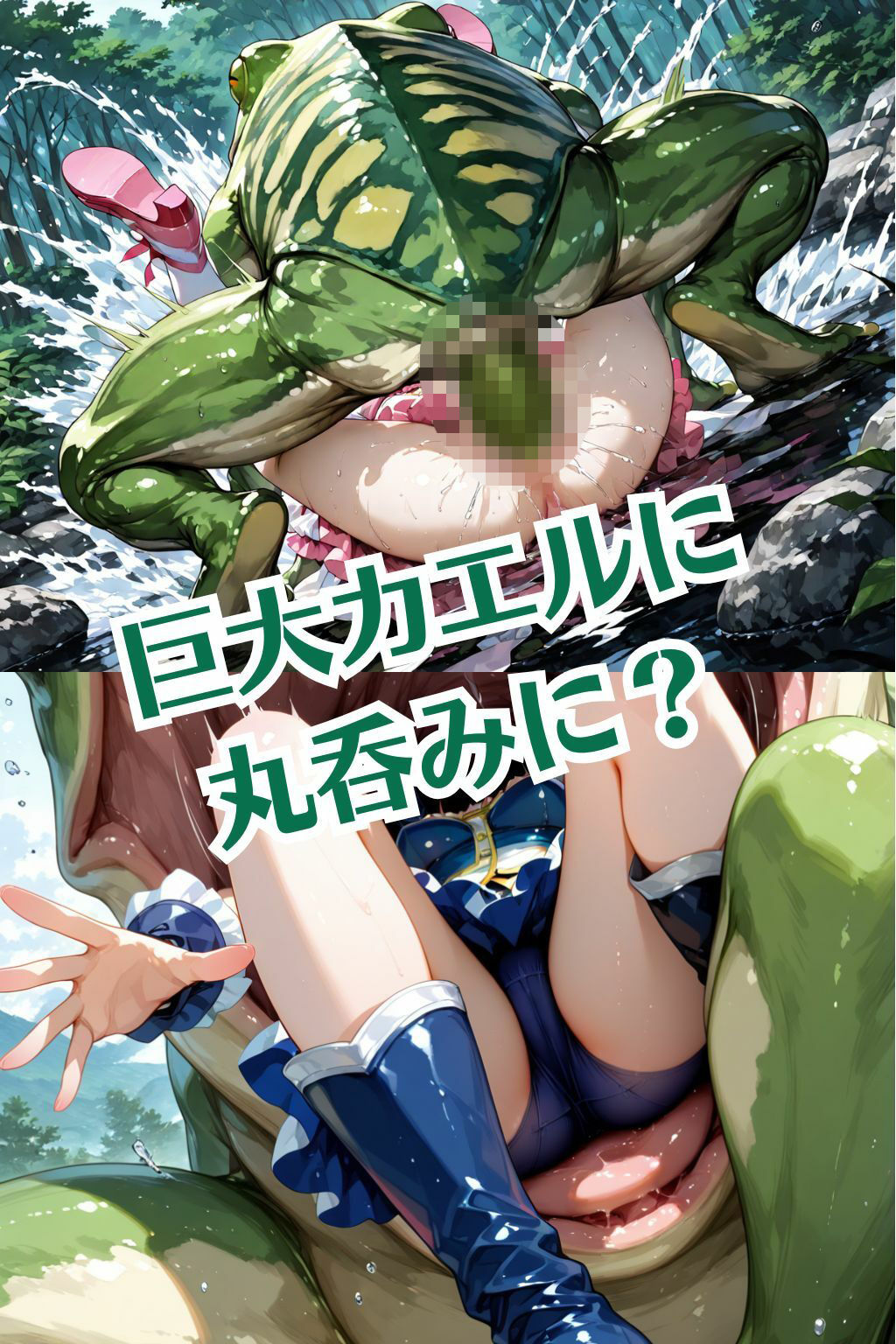 魔法戦士えりな＆せりか vol.4 ゾンビとゴブリンの餌食 編 サンプル画像5
