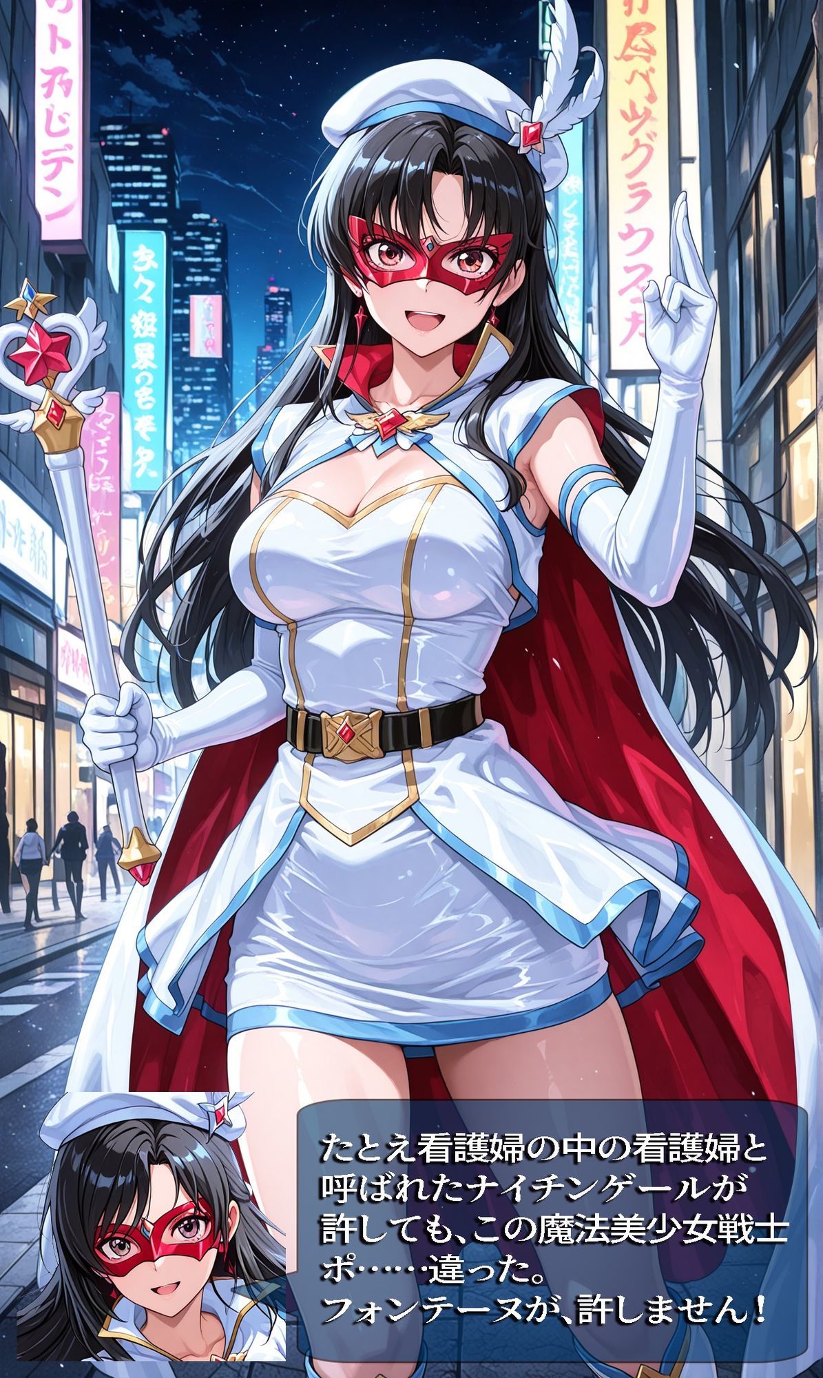 魔法美少女戦士フォン◯ーヌが負けちゃうやつ 01〜03 サンプル画像4