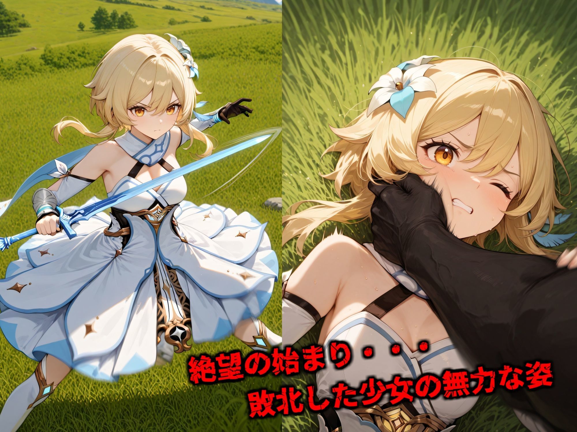 魔獣の贄 一章 蛍編:獣の咆哮と少女の悲鳴、深淵の巣窟で刻まれる絶望 サンプル画像1