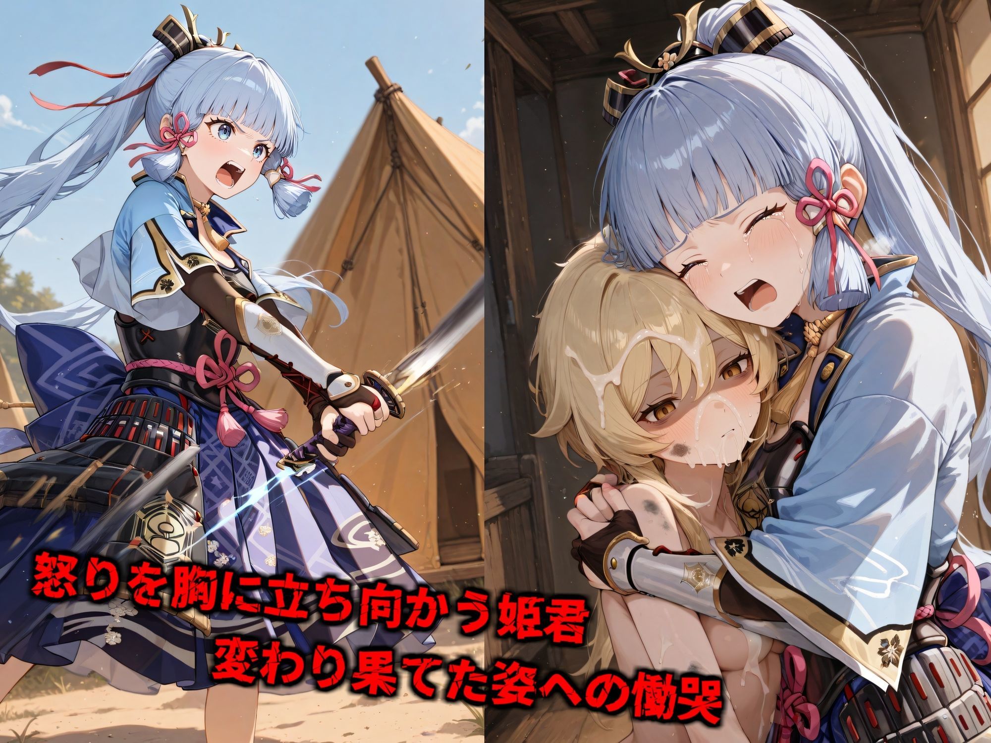 魔獣の贄 二章 神〇綾華編:白鷺の姫君、深淵に散る サンプル画像1