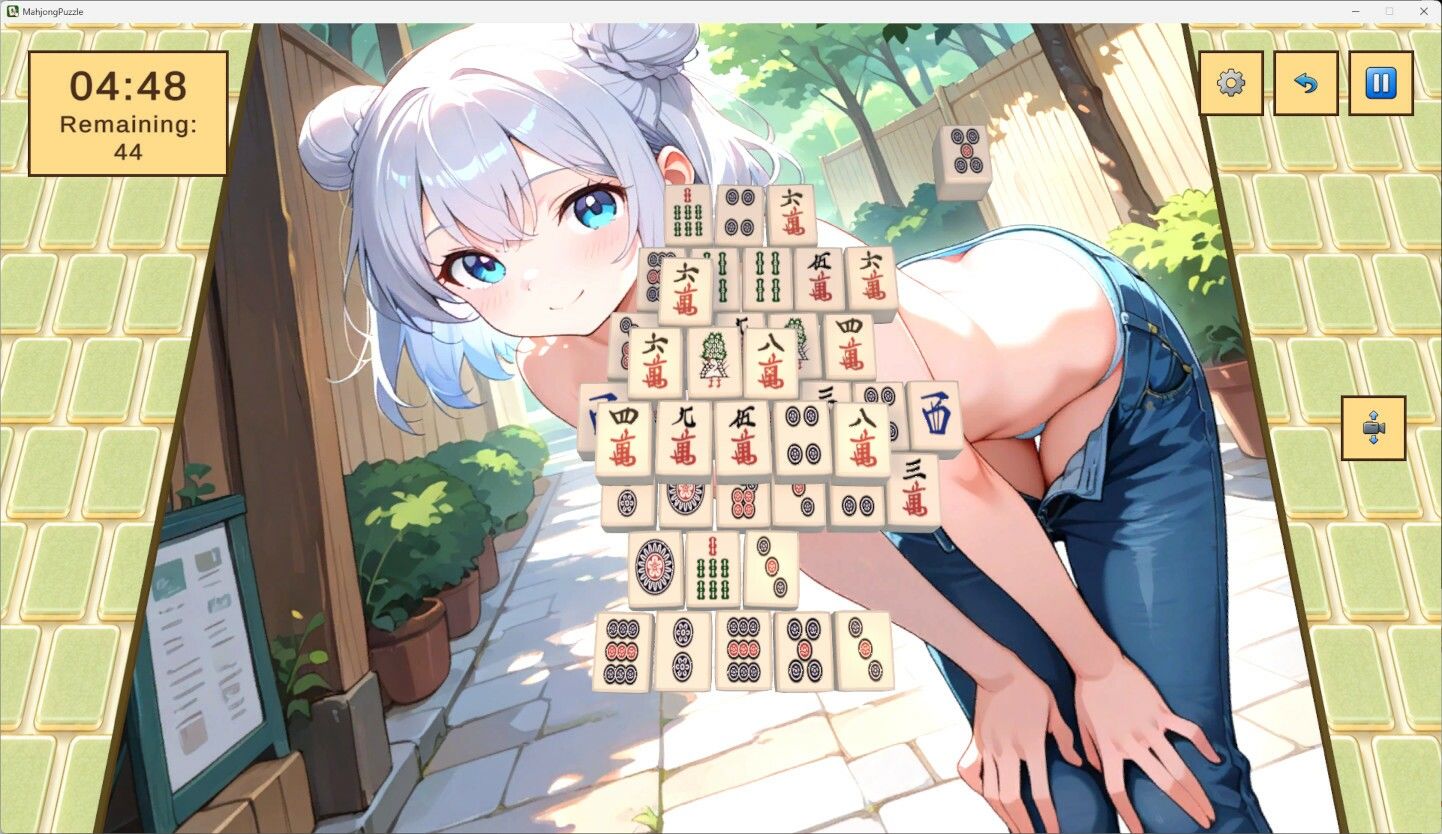 麻雀牌パズル サンプル画像3