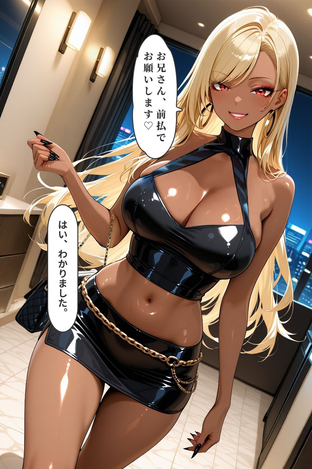 黒ギャル催●-甘く堕ちる視線- サンプル画像6