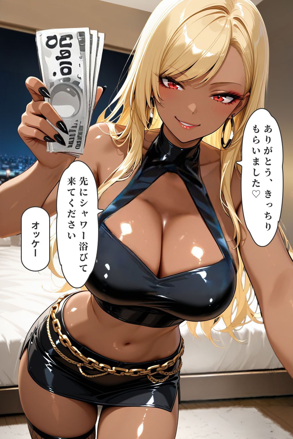 黒ギャル催●-甘く堕ちる視線- サンプル画像7