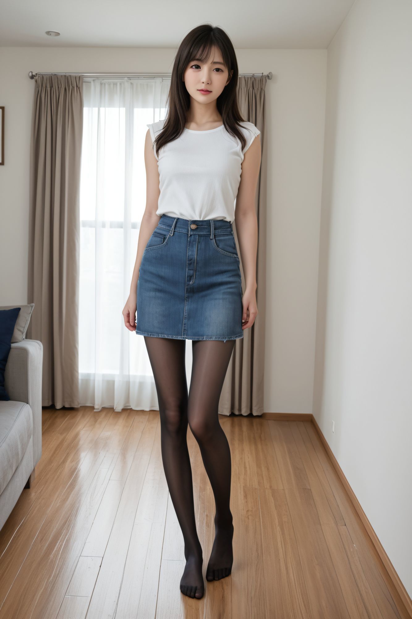 黒ストッキングの帰り道2 サンプル画像1