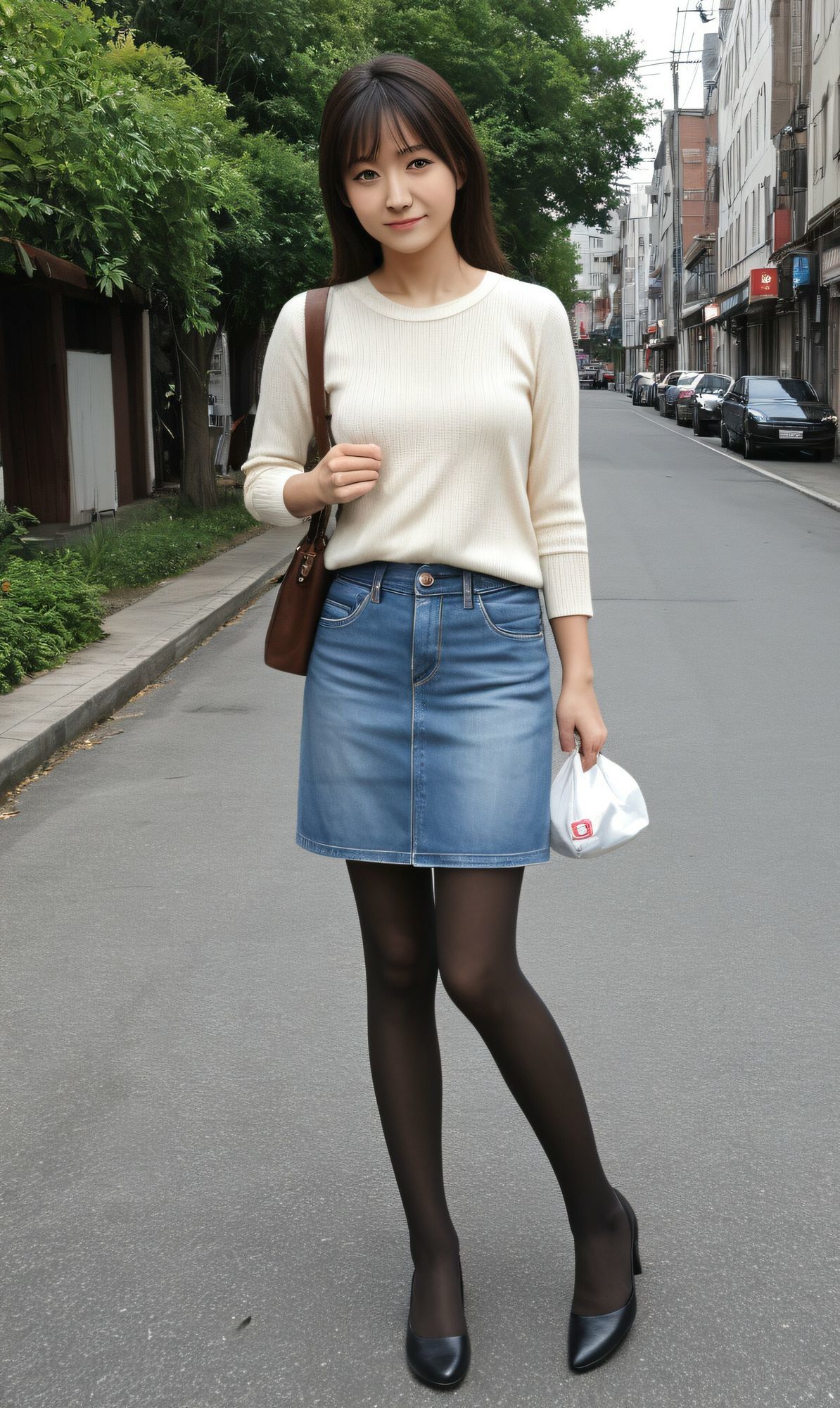 黒ストッキングの帰り道2 サンプル画像9