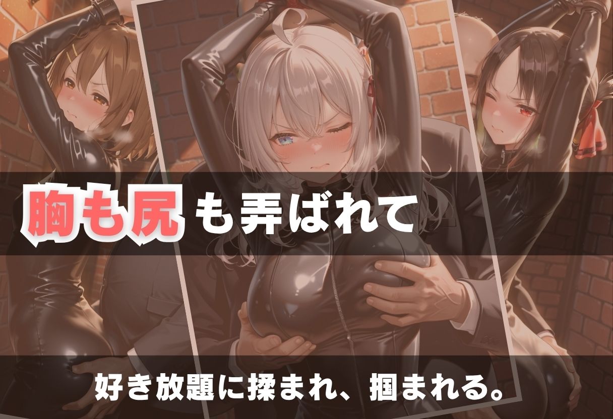 黒猫のスパイは拘束されたまま壊される サンプル画像3