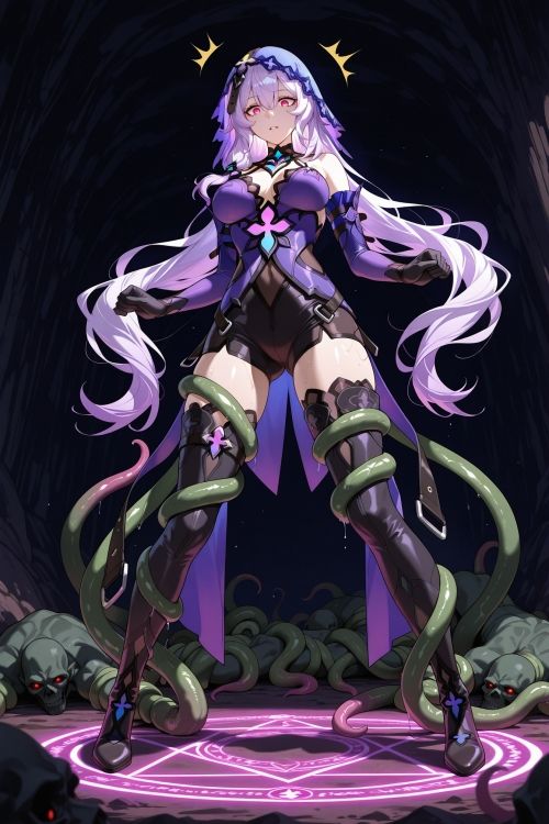 黒白鳥の小鬼堕ち サンプル画像3