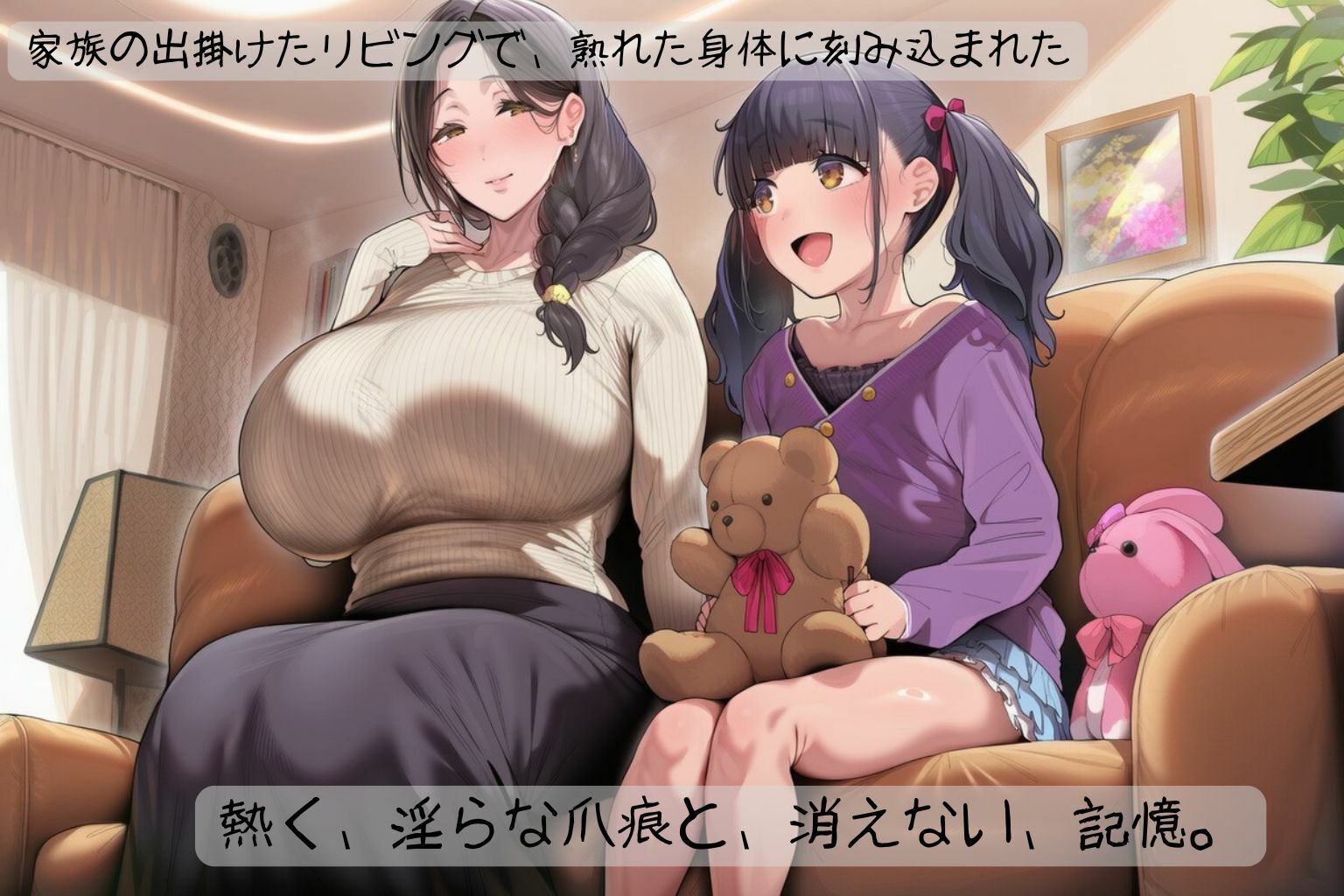 （38分ボイス付きCG集）人妻遥香（35）の赤裸々蟲姦寝取られダイアリー 前編その1 サンプル画像1