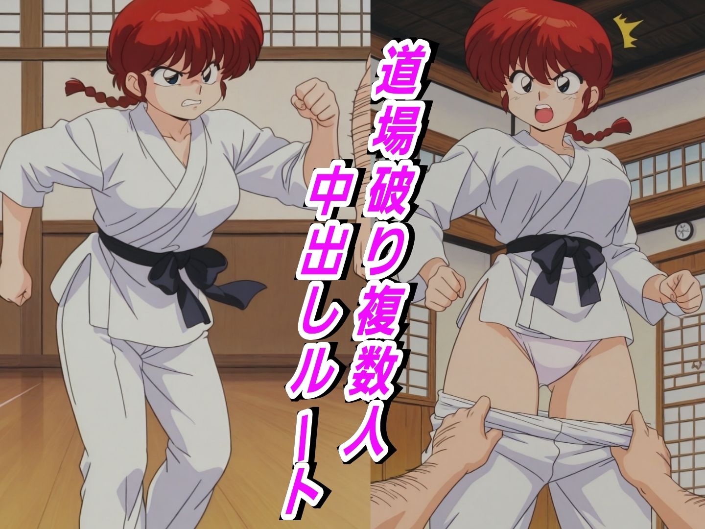 （ら●ま）強い女を負かして孕ませる サンプル画像2