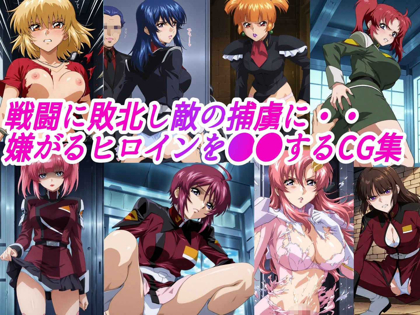 （ガン●ムSE●D）嫌な顔されながらおパンツ見せて中出しセックスで孕ませたい サンプル画像2