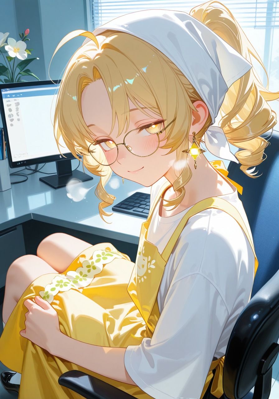 ＜5作目＞＞OL男の娘ちゃんとの深夜の残業ふたりえっち！＃5 サンプル画像1