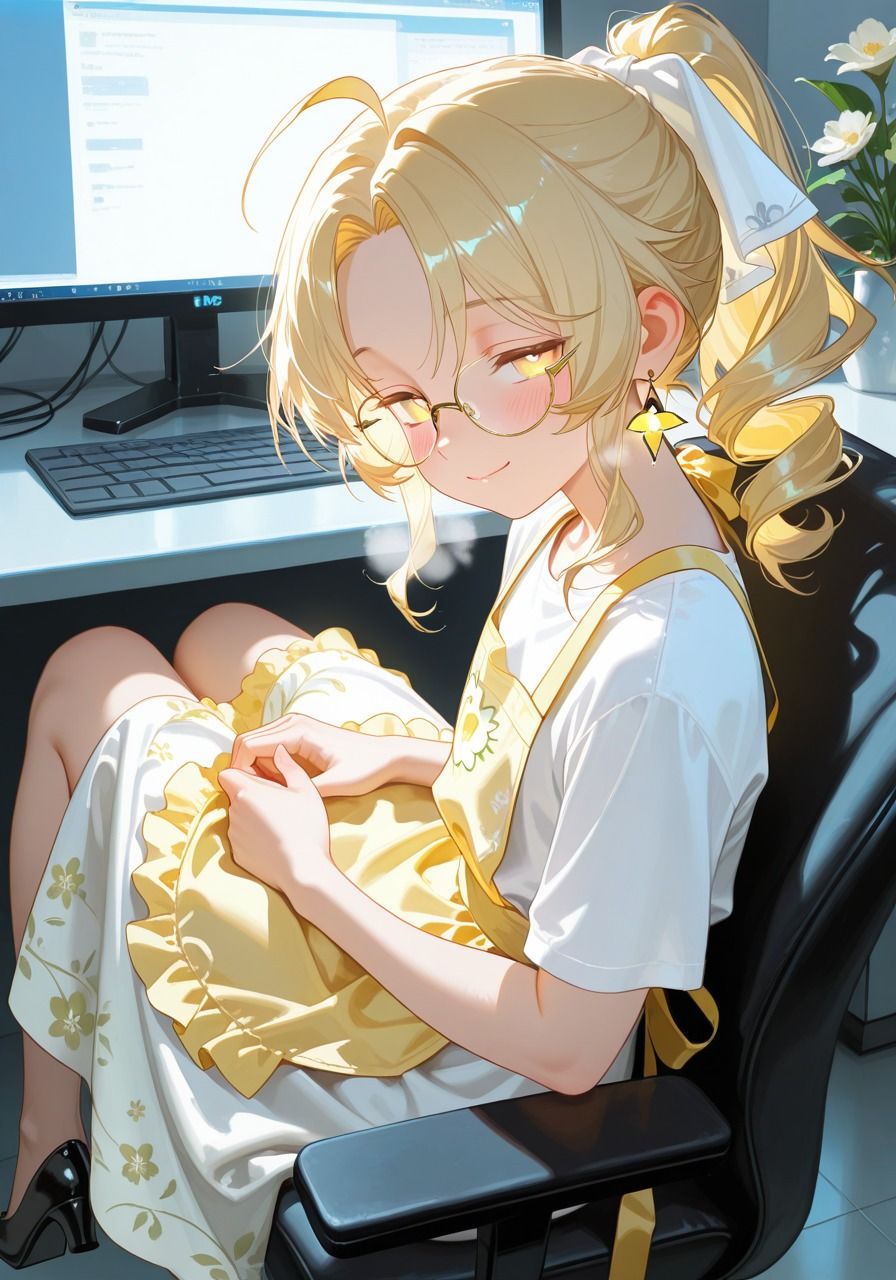 ＜5作目＞＞OL男の娘ちゃんとの深夜の残業ふたりえっち！＃5 サンプル画像3