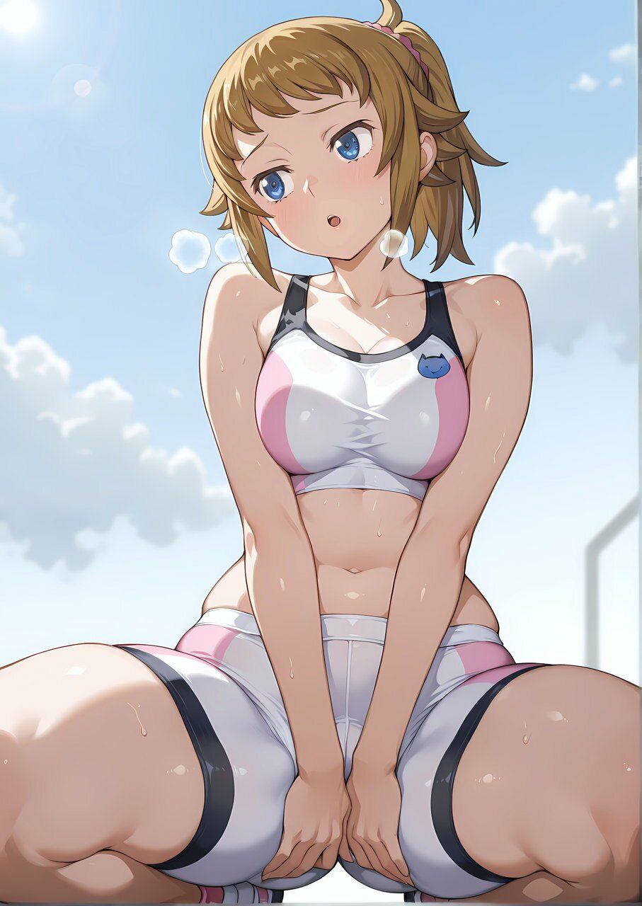［AIイラストCG］ ガ〇ダムヒロイン達とXXX サンプル画像6