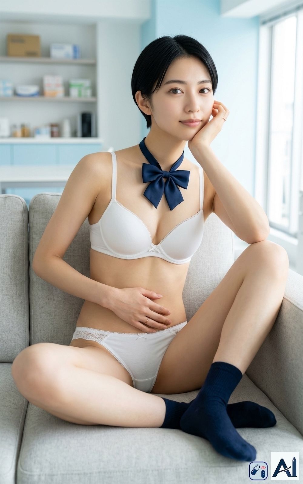 ［AI写真集］ AIC-Photo 不埒なハート Premier 07:みく（未来）「月曜の商談」完全解禁版 サンプル画像6
