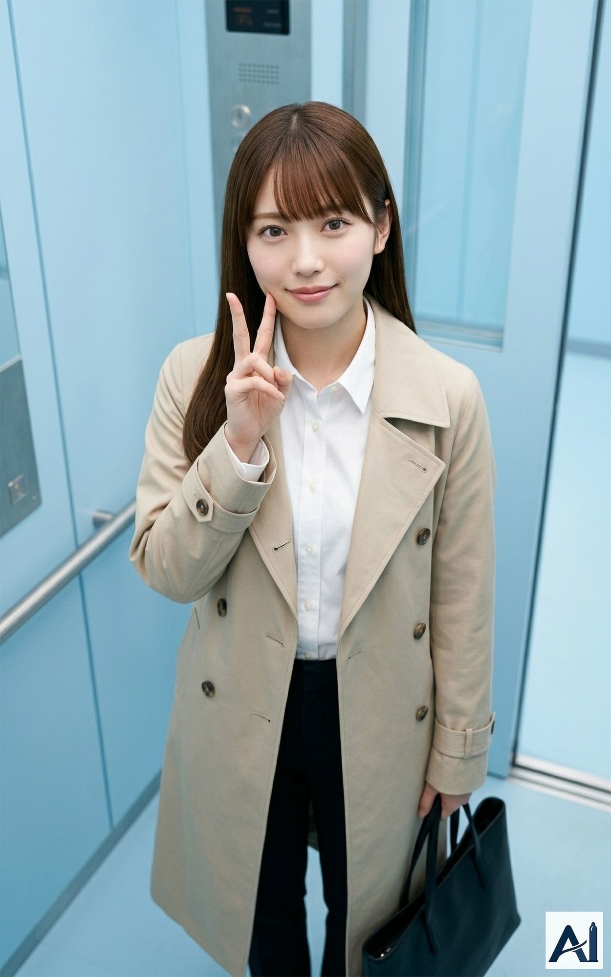 ［AI写真集］ AIC-Photo 背徳のV Premier 03:ひなみ（陽南）「月曜の研究」完全解禁版 サンプル画像1