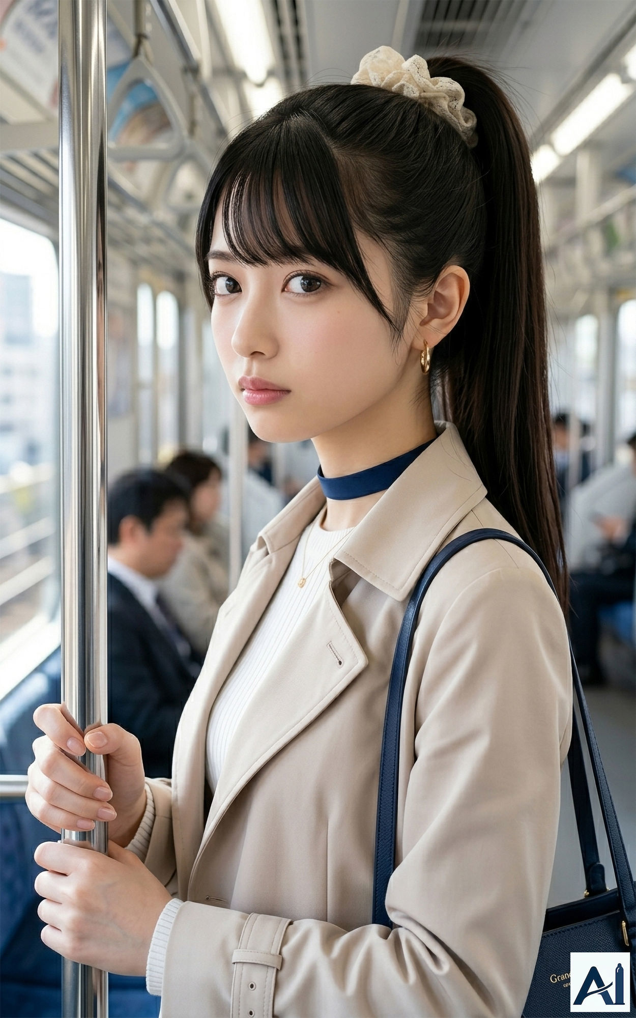 ［AI写真集］ AIC-Photo 背徳のV Premier 01:いろは（彩葉）「月曜の庶務」完全解禁版 サンプル画像2