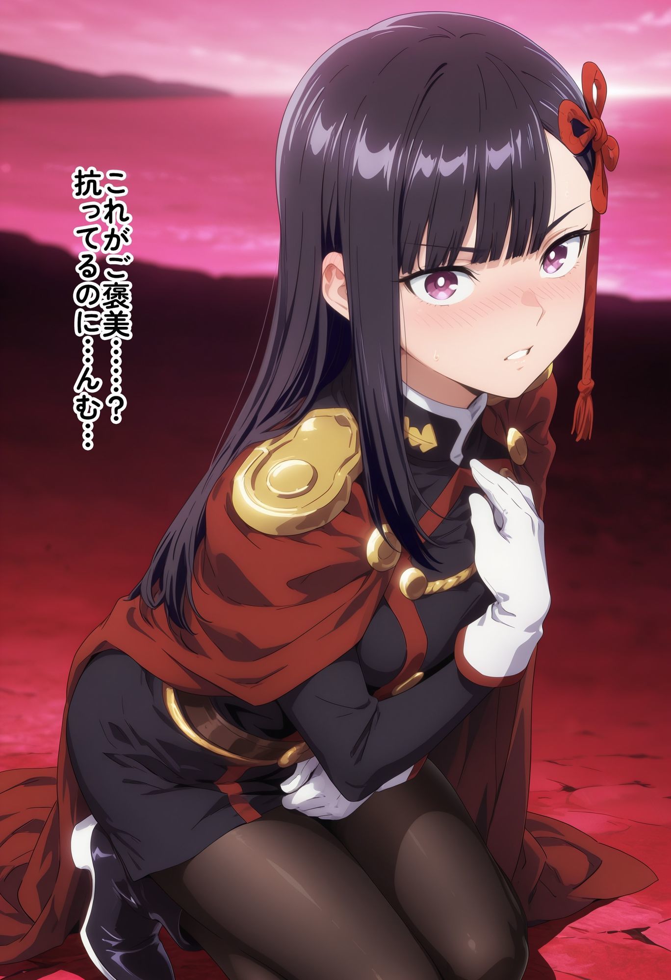 ［まとスレ］生命の極みの堕落:総組長・山◯恋、感度3000倍の雌犬堕ち 【総枚数:500枚 / 21枚セリフ付き / 2mp4】 サンプル画像1