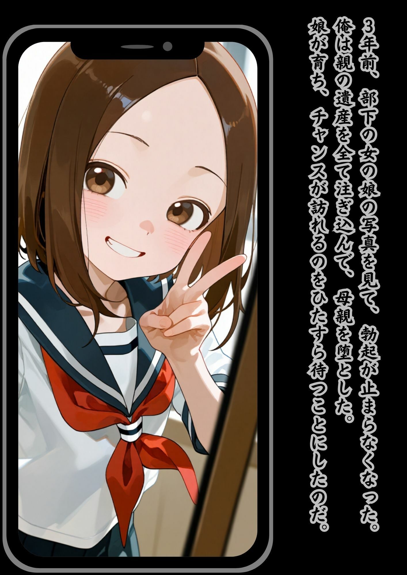 ［漫画仕立て］私、義父に犯●れてます 総集編 サンプル画像1