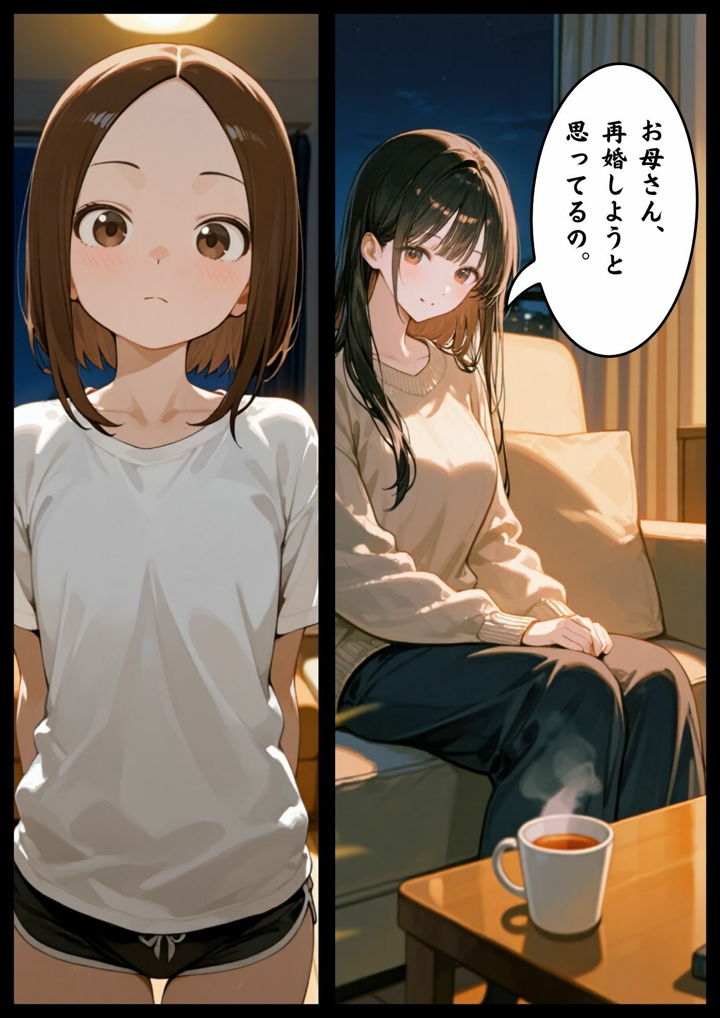 ［漫画仕立て］私、義父に犯●れてます 総集編 サンプル画像2