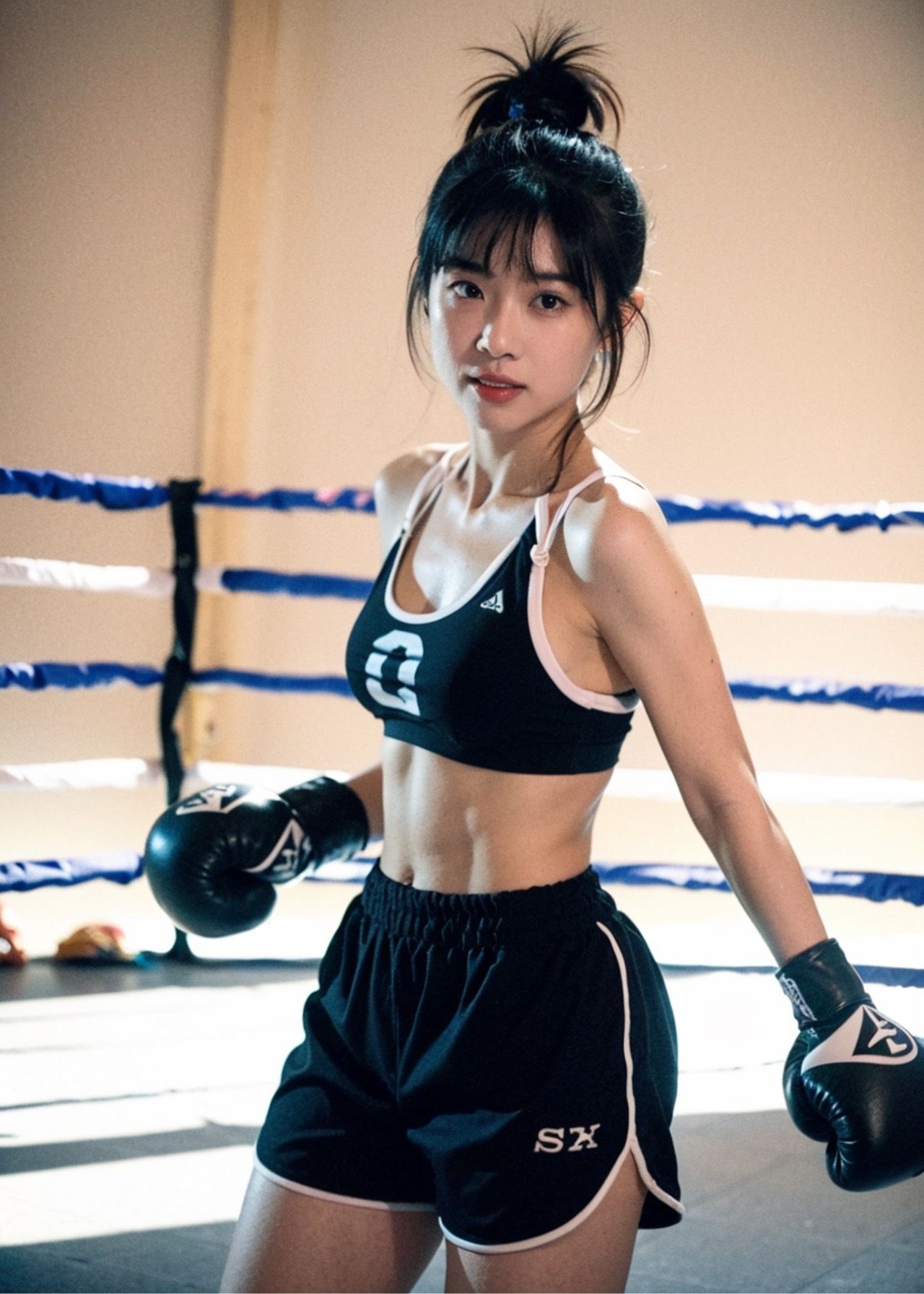 AIモデル  虎谷カレン  拳闘姫伝 サンプル画像1