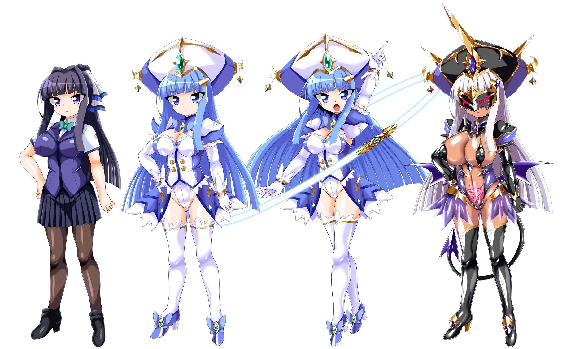 CONCUBINES 魔法少女淫獄篇 4 サンプル画像1