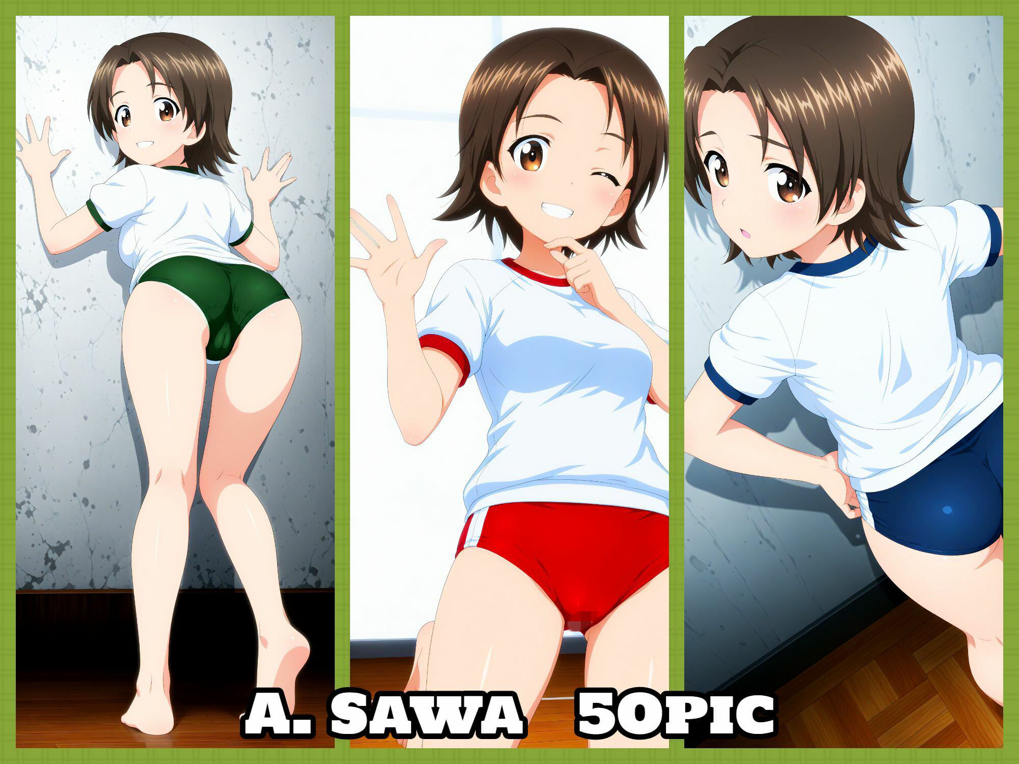 Girls und Buruma Hamipan ウサギさんチーム編 サンプル画像2