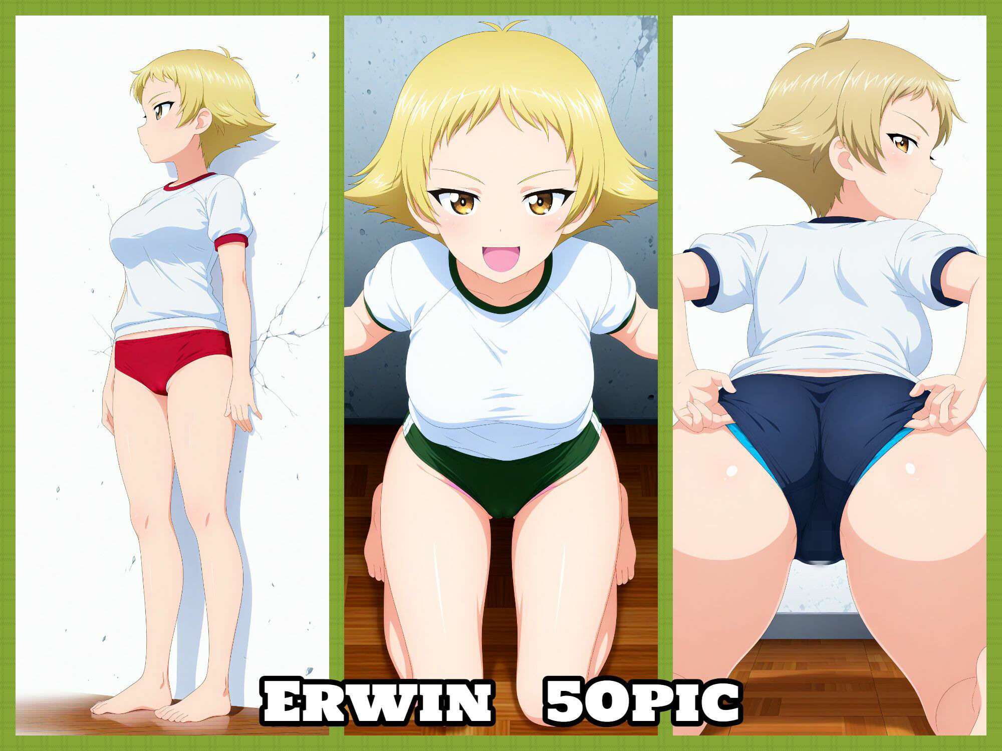 Girls und Buruma Hamipan カバさんチーム編 サンプル画像2