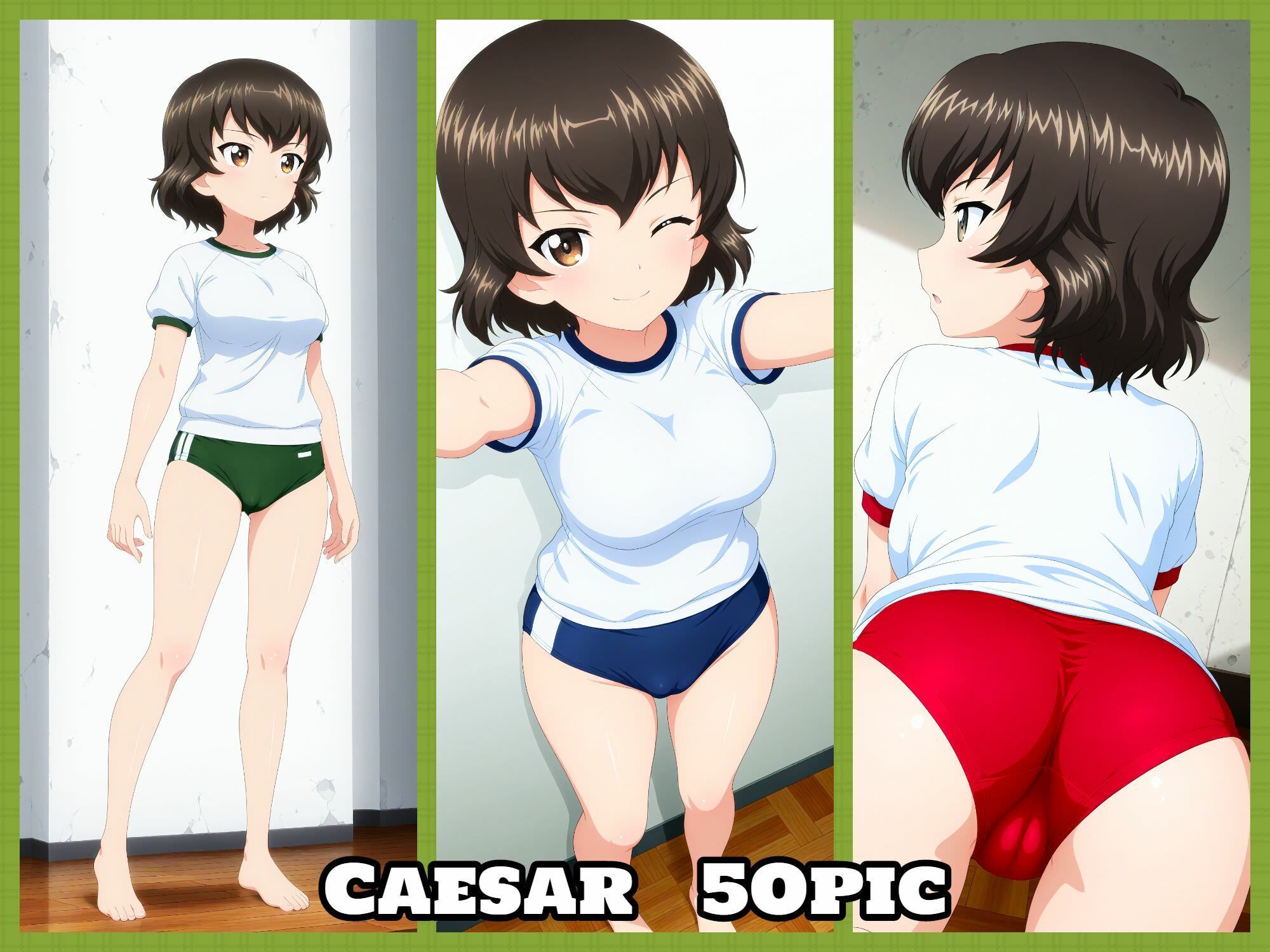 Girls und Buruma Hamipan カバさんチーム編 サンプル画像3