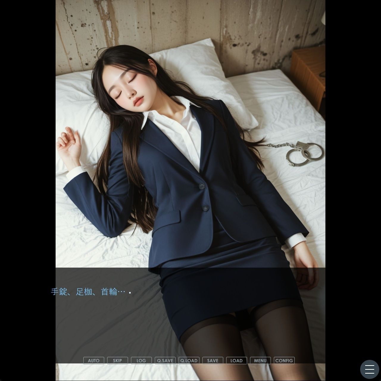 OLしずかの監禁調教日記〜静寂の檻〜＜ノベルゲーム＞（実写系） サンプル画像6