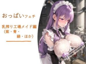 おっぱいフェチ  乳搾り工場メイド編（紫・青・緑・ほか）