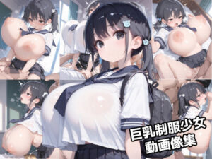 巨乳制服少女動画像集