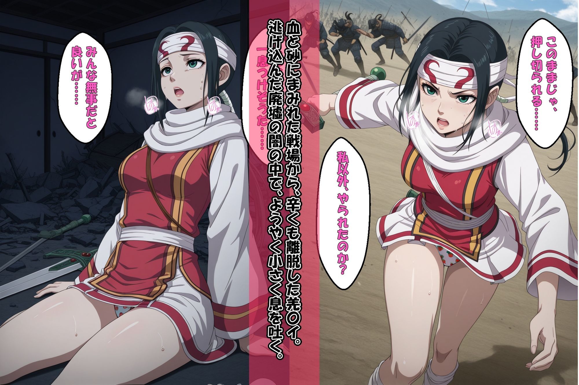 『◇ 抵抗不能、支配される羌〇イ ◇』＆『◇ 完全支配、逃げ場なしカ〇ネ ◇』2冊セット サンプル画像1