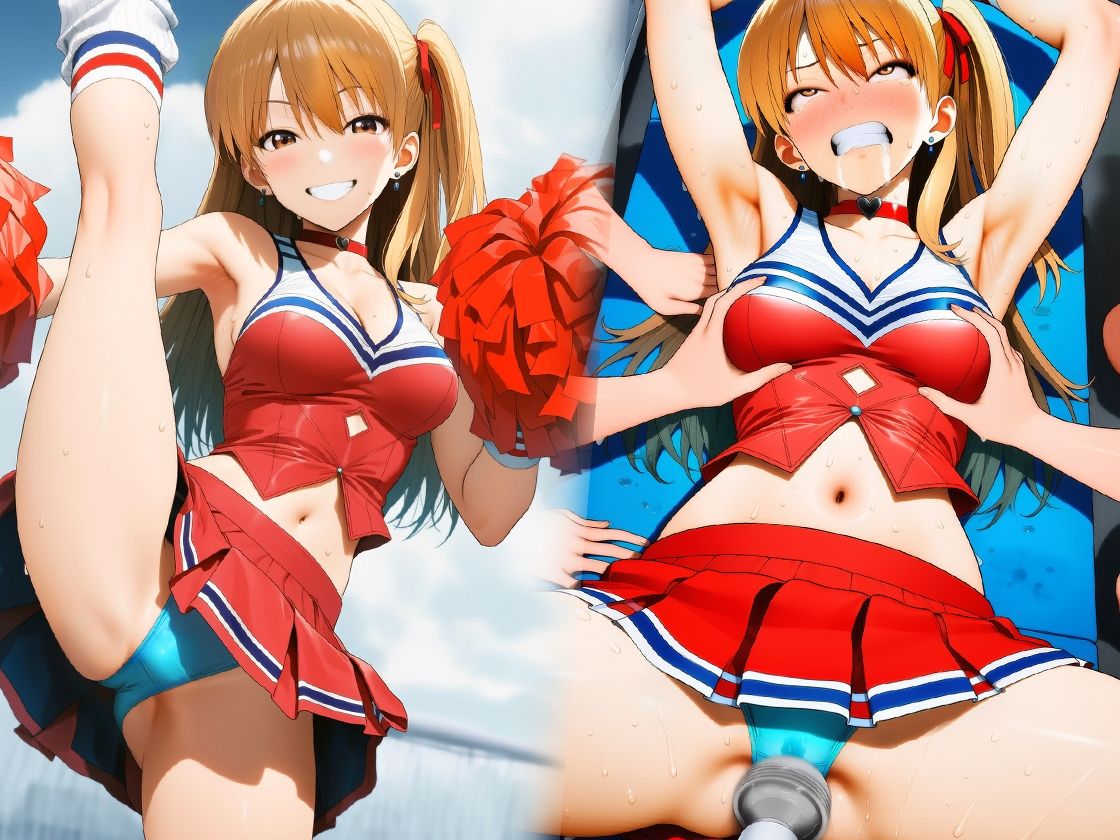 『チアガール集団レズいじめ、女同士の地獄の快楽責め』三部作セット！冬の特別セール サンプル画像2