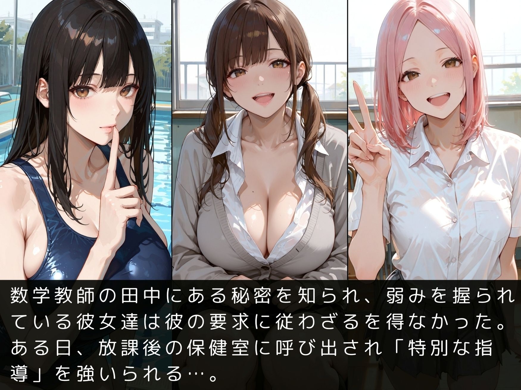 【4Kアニメ】放課後の性指導 〜教師のハメ撮り流出  動画編 サンプル画像3